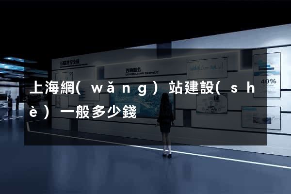 上海網(wǎng)站建設(shè)一般多少錢