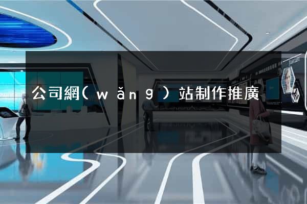 公司網(wǎng)站制作推廣
