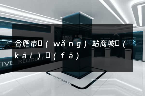 合肥市網(wǎng)站商城開(kāi)發(fā)
