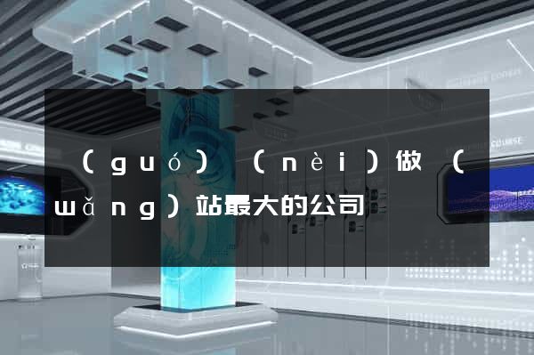 國(guó)內(nèi)做網(wǎng)站最大的公司