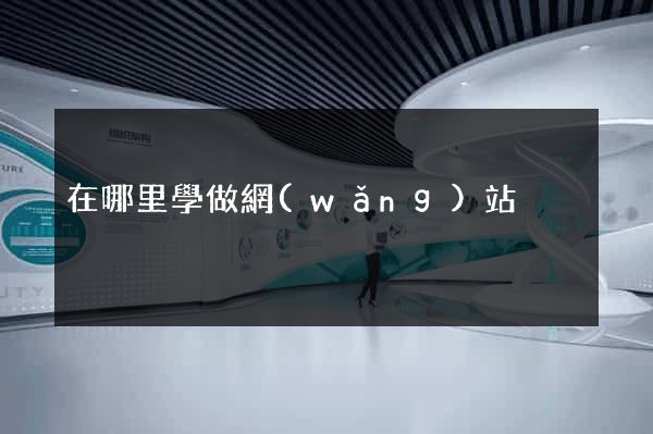 在哪里學做網(wǎng)站