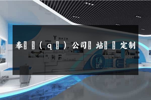 奉賢區(qū)公司網站設計定制