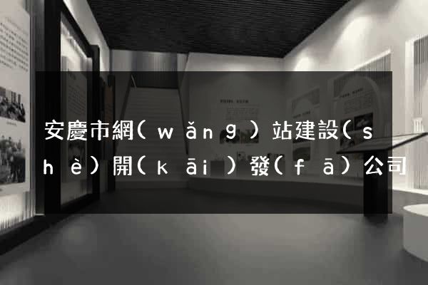 安慶市網(wǎng)站建設(shè)開(kāi)發(fā)公司