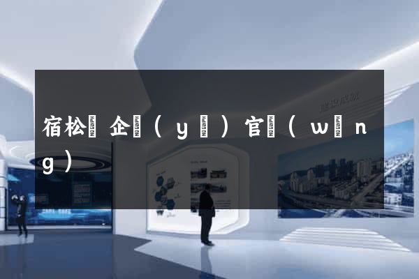 宿松縣企業(yè)官網(wǎng)