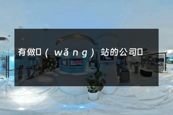 有做網(wǎng)站的公司嗎