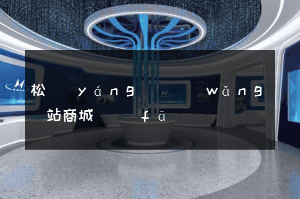 松陽(yáng)縣網(wǎng)站商城開發(fā)
