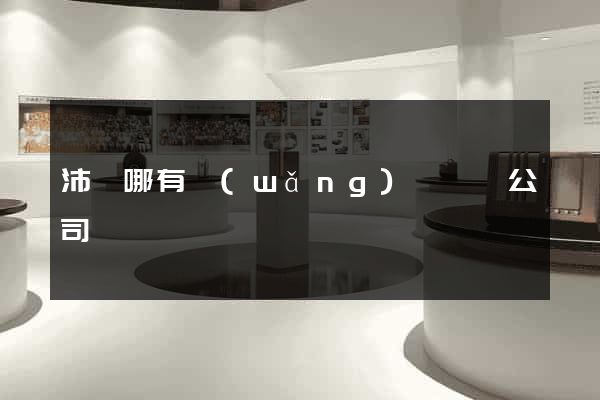 沛縣哪有網(wǎng)頁設計公司