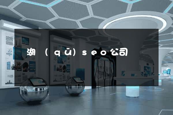 濱湖區(qū)seo公司