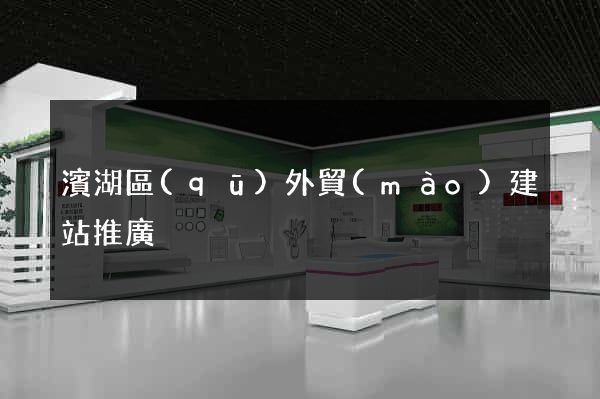 濱湖區(qū)外貿(mào)建站推廣