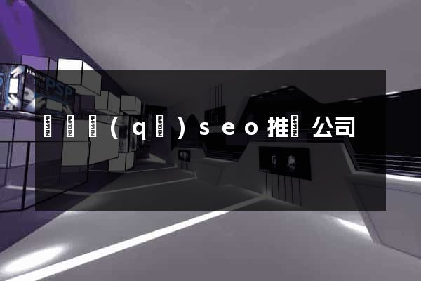 盧灣區(qū)seo推廣公司