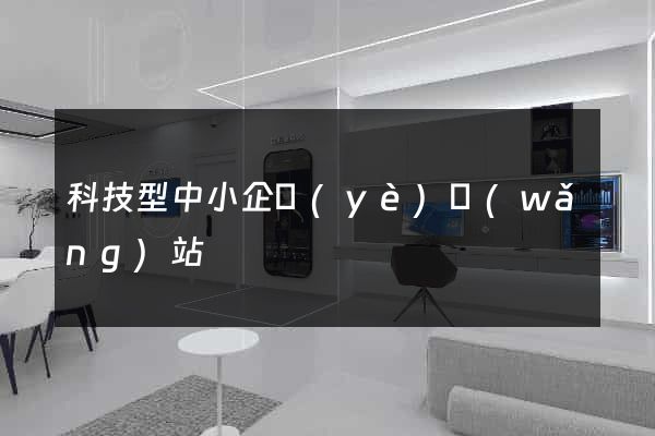 科技型中小企業(yè)網(wǎng)站