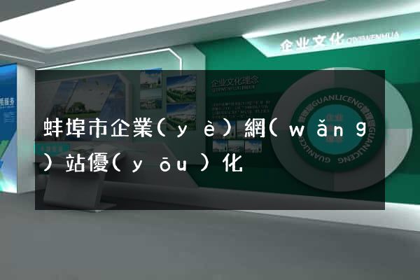 蚌埠市企業(yè)網(wǎng)站優(yōu)化