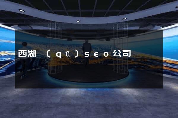 西湖區(qū)seo公司
