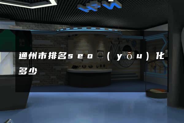 通州市排名seo優(yōu)化多少錢