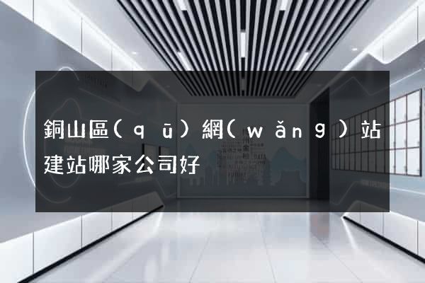 銅山區(qū)網(wǎng)站建站哪家公司好