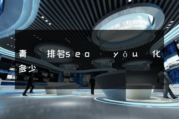 青陽縣排名seo優(yōu)化多少錢