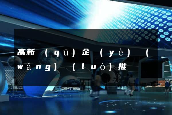 高新區(qū)企業(yè)網(wǎng)絡(luò)推廣